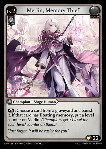 Merlin, Memory Thief